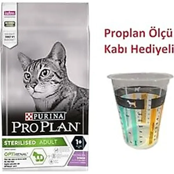 Pro Plan Sterilised Hindili Kedi Maması, 1,5 kg, Ölçü Kabı Hediyeli PP-K1.5S