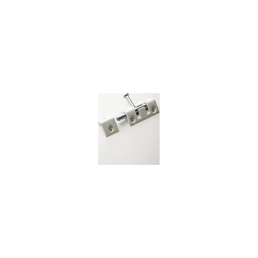 Proalet Plastik Sürgülü Kilit, Ahşap, Metal, Alüminyum Uyumlu, Kapı, Pencere, Dolap İçin, Dayanıklı, Sürgü Mandalı, Kayar Kilit Mekanizması (7 cm, 1 Adet)