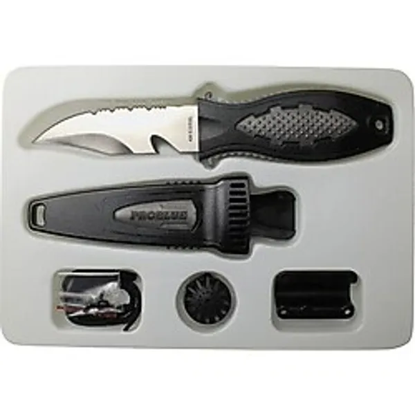 Problue Divers Knife Dalış Bıçağı Kn-65-Sıl S.gri - Çok Renkli - STD
