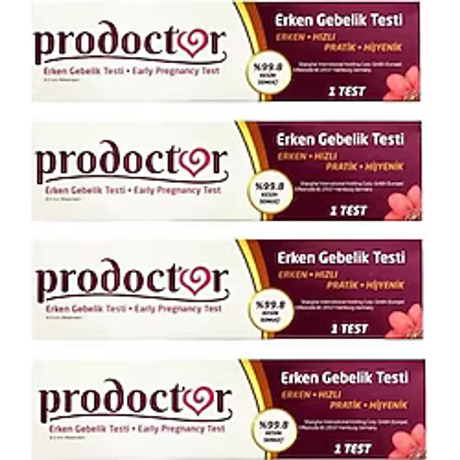 Prodoctor Pratik Erken Gebelik Testi 4 Adet