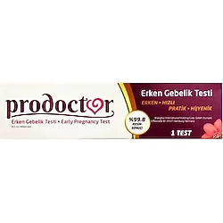 Prodoctor Pratik Erken Gebelik Testi