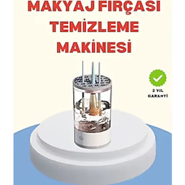 Profesyonel Makyaj Fırçası Temizleme ve Kurutma Makinesi