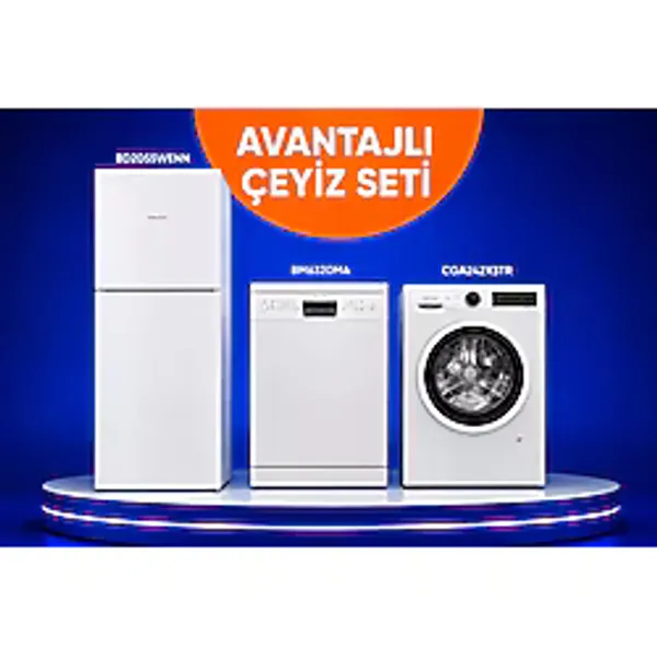 Profilo 3 Lü Çeyiz Seti (BD2055WENN - CGA242X3TR - BM620MA)
