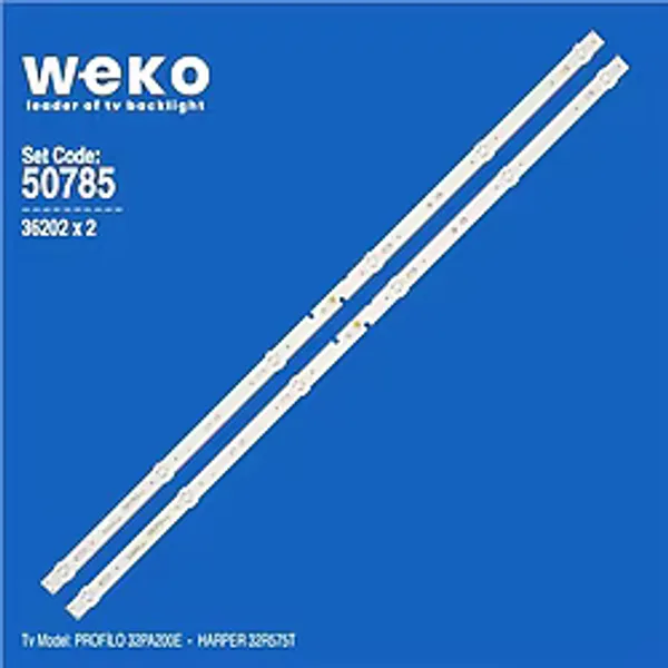 Profilo 32Pa200e 32'' İnç 2 Adet Tv Led Bar (Tvnizi Açıp İçindeki Led Barla Birebir Aynısı Olduğunu Görmeden Almayınız. Sonrasında İade Almamaktayız.)