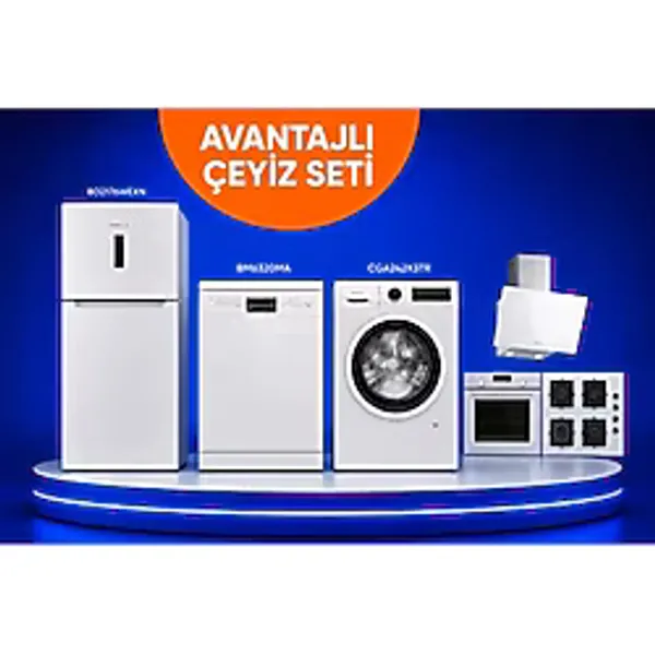 Profilo 4 Lü Çeyiz Seti (BD2176WEXN - BM6320MA- - CGA242X3TR - DVK6J320 - OE36P2P11D - FRMA234B)