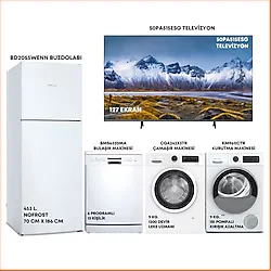 Profilo 5'Li Avantajlı Set (Bd2055wenn + Bm6320ma + Cga242x3tr + Km9611ctr + 50Pa515esg)