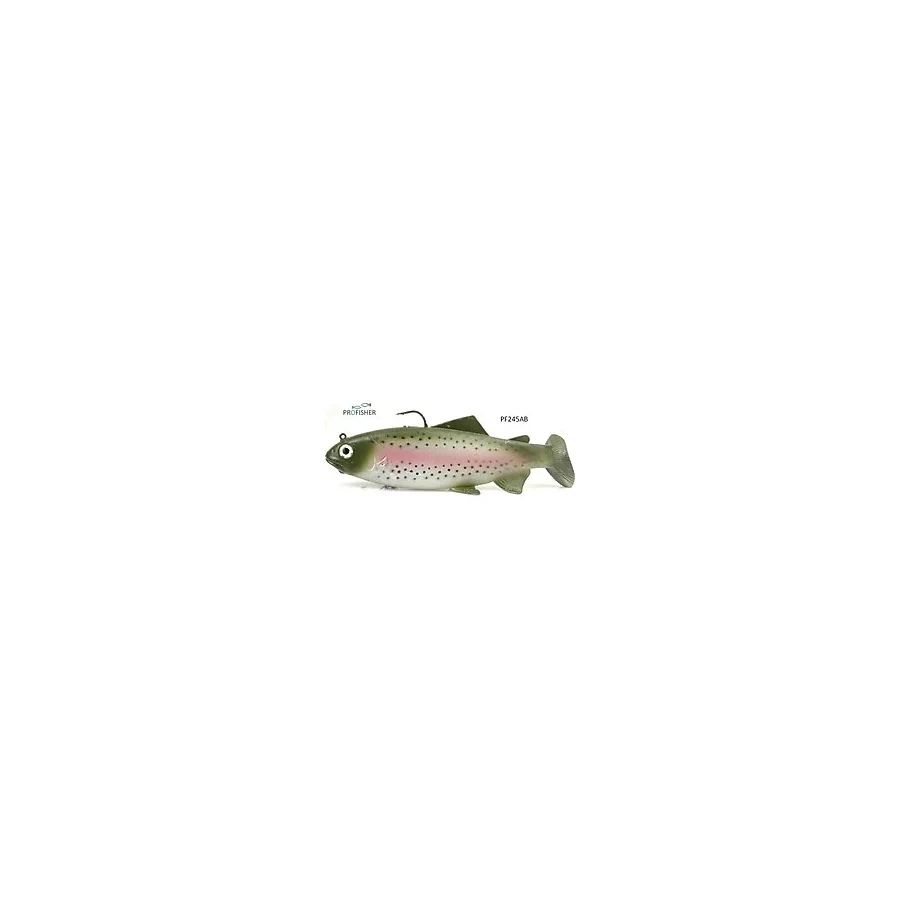 PROFISHER T Kuyruk Silikon Sahte Ala Balık Yem 19 cm 137 gr