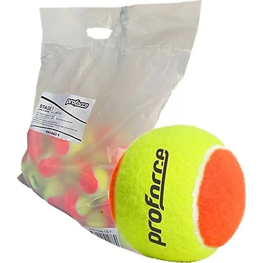 Proforce 7 Yaş Turuncu Noktalı Tenis Topu 48 Li Paket Tb7
