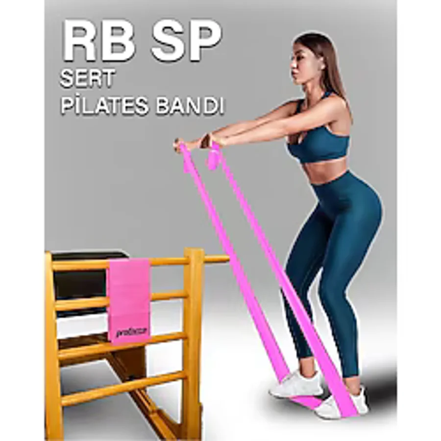 Proforce Pilates Lastiği Sert Rb Sp - Pembe Renk