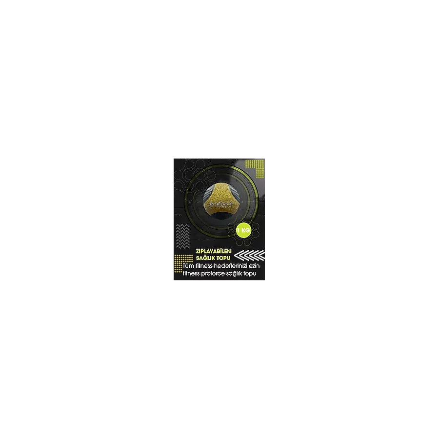 Proforce Zıplayan Sağlık Topu 1 Kg St1