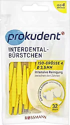 Prokudent Sarı ISO 4 0.7 mm 32'li Arayüz Fırçası