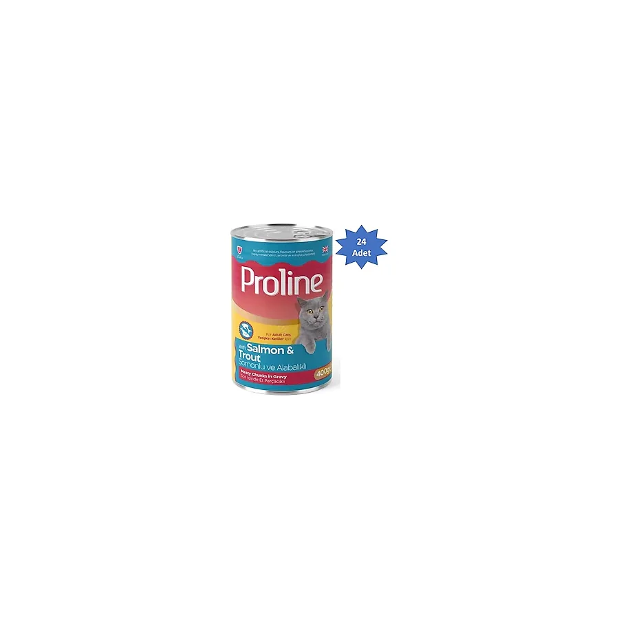 Proline 400 gr 24'lü Yetişkin Konserve Kedi Maması