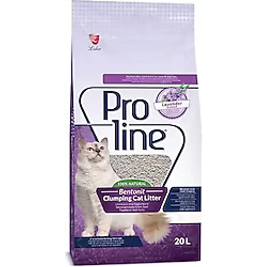Proline Lavanta Kokulu 20 lt Bentonit Kedi Kumu