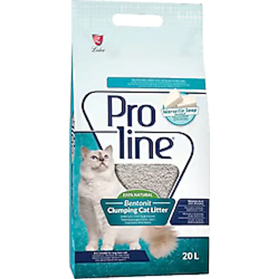 Proline Marsilya Sabunu Kokulu 20 lt Bentonit Kedi Kumu