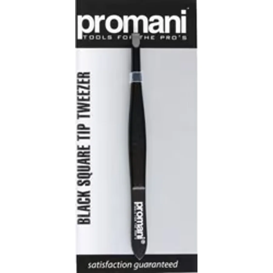 Promani PR-920 Siyah Düz Uçlu Cımbız
