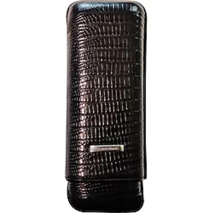 Prometheus Deri Puro Kılıfı Grand Churchill Siyah Croco 2li (64Ring)