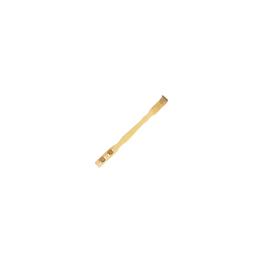 Promosyonca Bambu Sırt Kaşıyıcı ve Masaj Aleti, Çift Fonksiyonlu Doğal Sırt Kaşıma ve Masaj Aleti, 45 cm