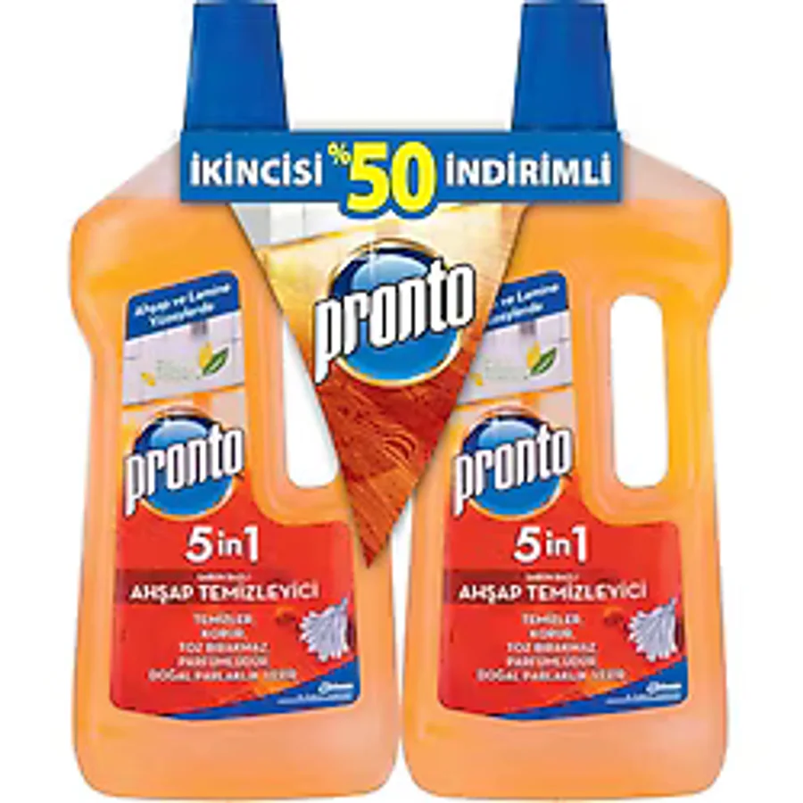 Pronto 750 ml 2'li Ahşap Temizleyici