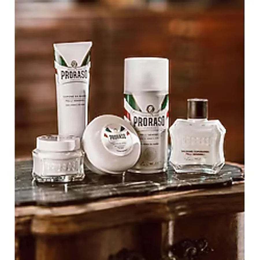 Proraso Tıraş Sabunu - Yeşil Çay ve Yulaf Özlü, %100 Bambu Malzemeli 150 ml Anti Alerjik Ürün - Option-1