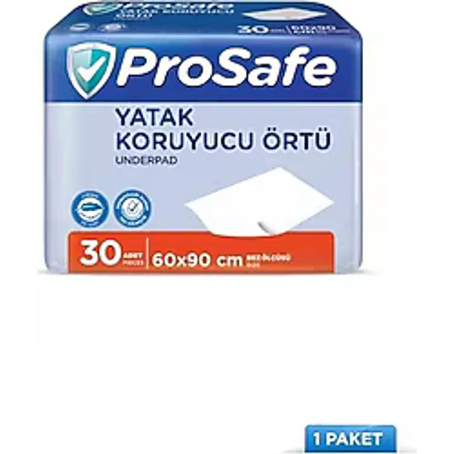 Prosafe 60x90 cm 30'lu Yatak Koruyucu Örtü