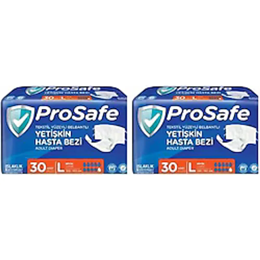 Prosafe Emici Külot Büyük Boy L 30'lu 2 Adet Hasta Bezi
