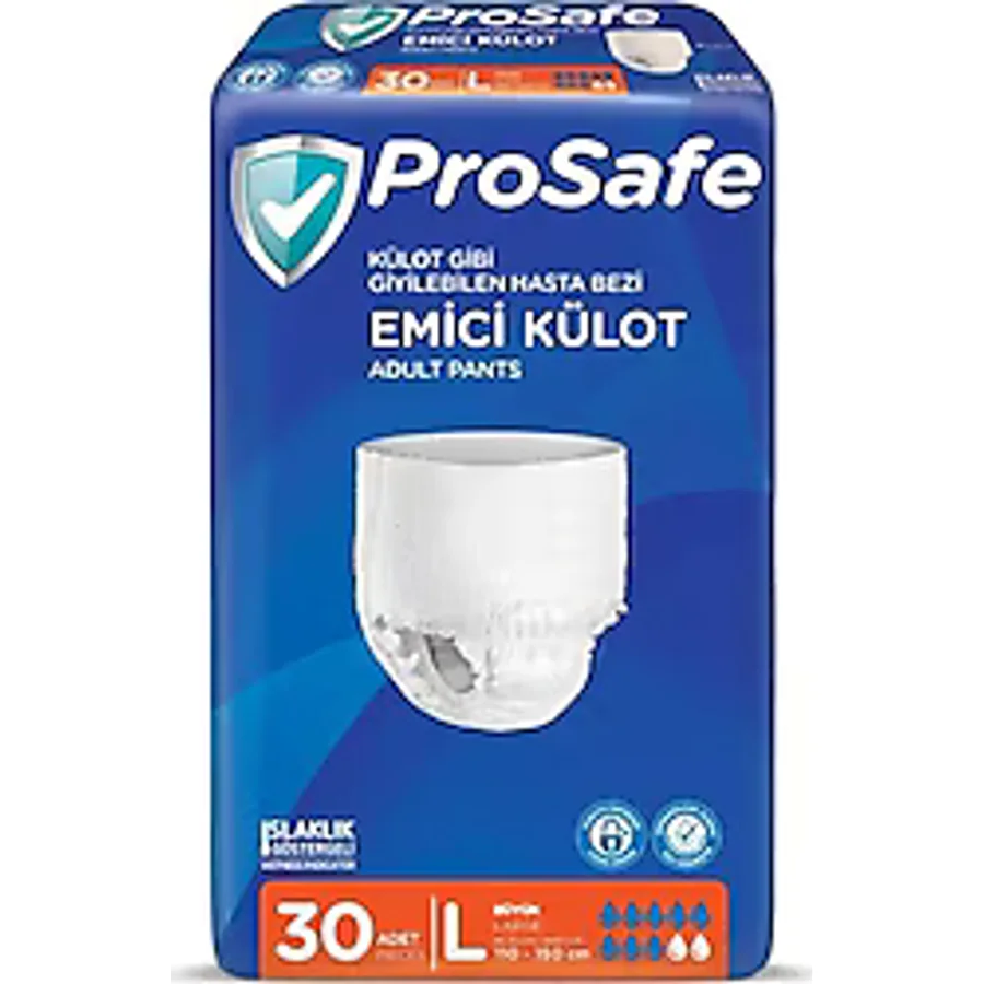 Prosafe Emici Külot Büyük Boy L 30'lu Hasta Bezi