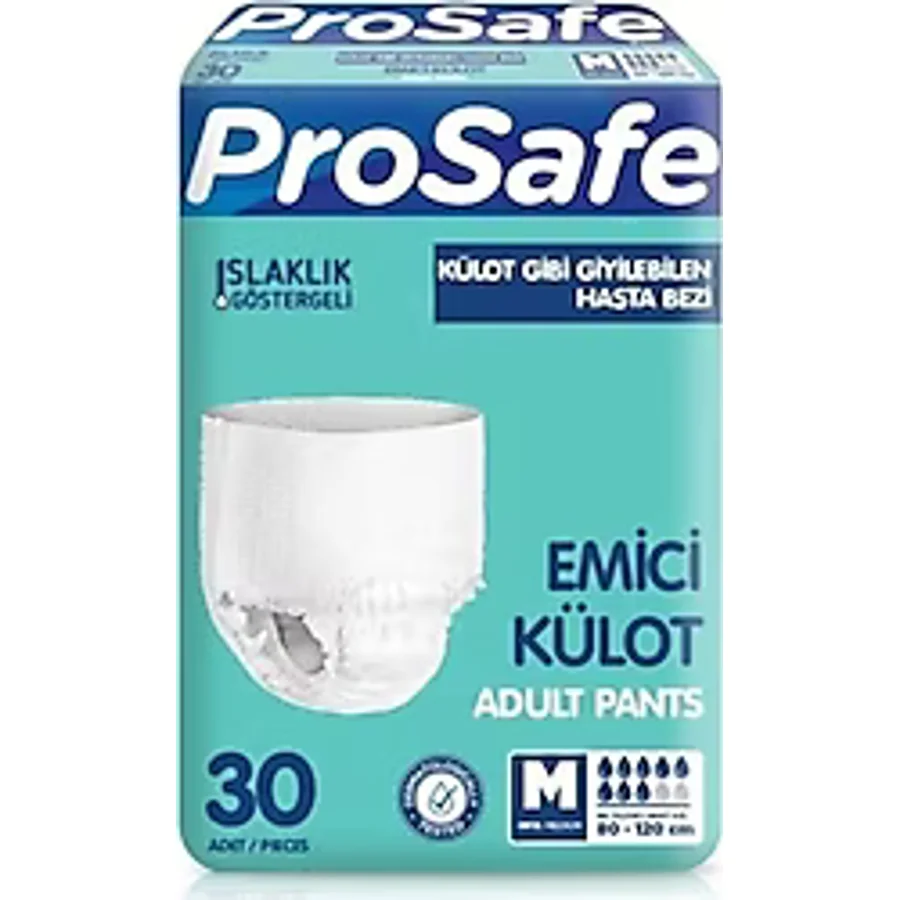 Prosafe Emici Külot Orta Boy M 30'lu Hasta Bezi