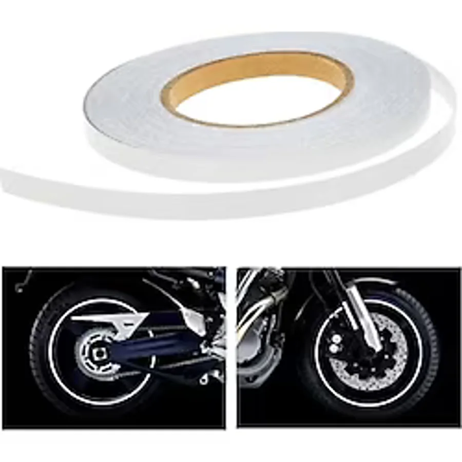 Prosev Motorsiklet Jant Şeridi Beyaz