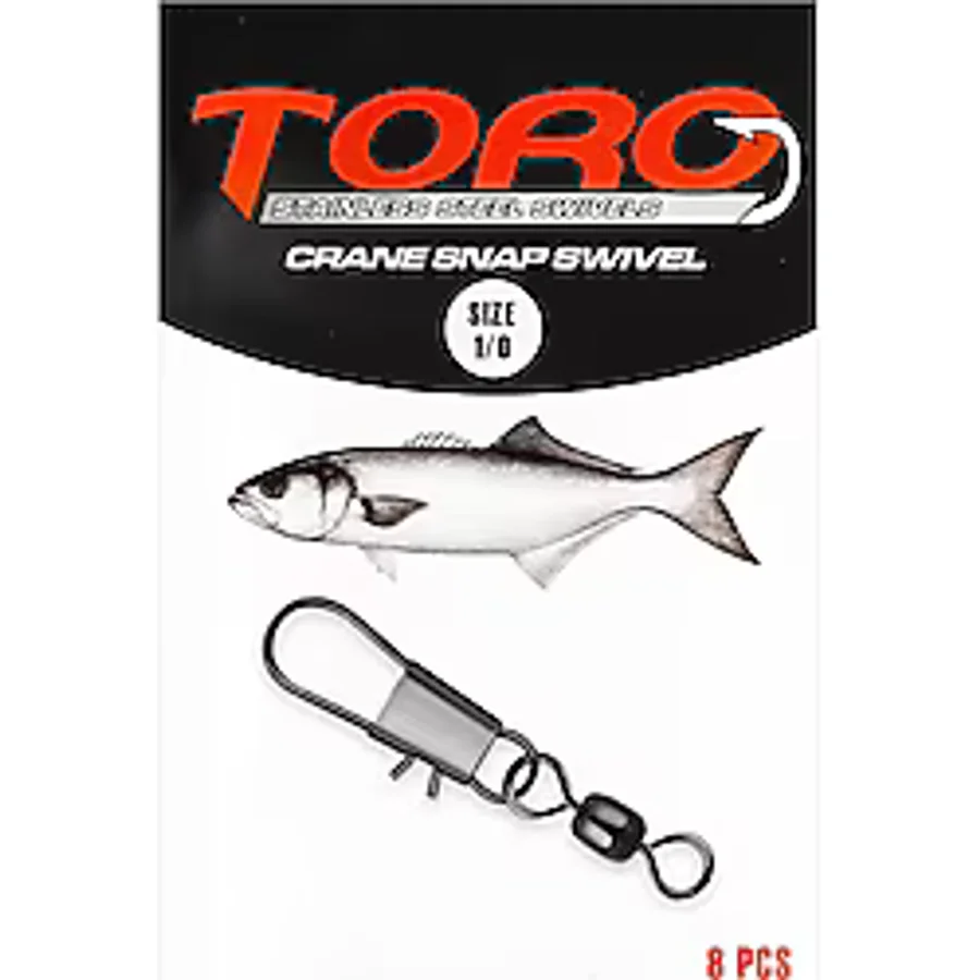 Protackle Crane Klipsli Fırdöndü 8'li No: 1/0 (SW145)