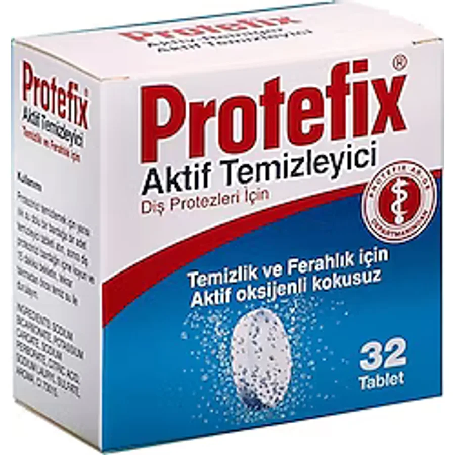 Protefix Aktif 32'li Protez Temizleme Tableti