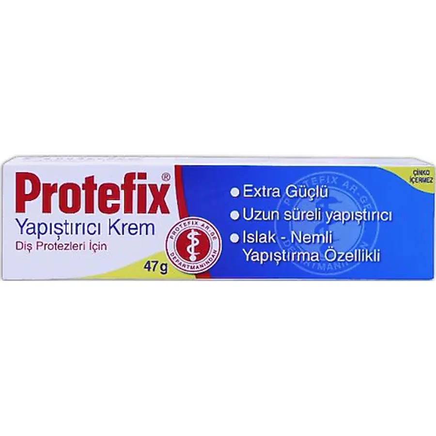 Protefix Ekstra Güçlü 47 gr Protez Diş Yapıştırıcı