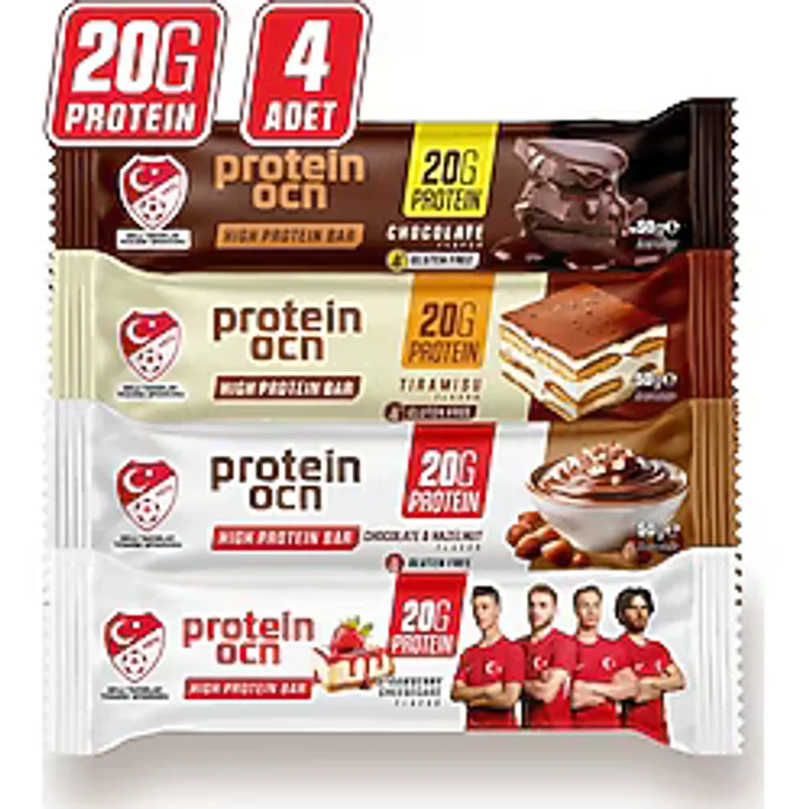 Proteinocean Protein Bar - Karma Kutu - 50g X 4 Adet