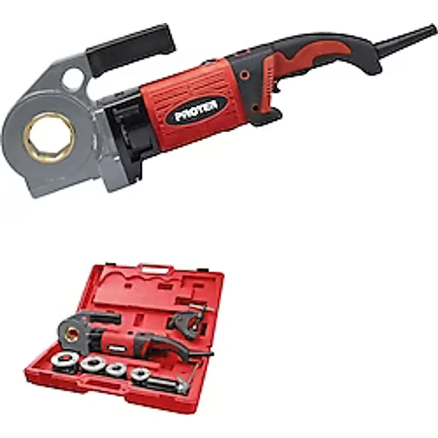 Proter PR 1710 1/2''-11/4'' El Tipi Boru Pafta Makinesi