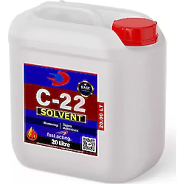 Protez Saç Solventi C22 Base - 20 Litre (C22 Yağ Bazlı Bant Sökücü,Protez Saç Yapıştırıcı Ve Bant Temizleyici)