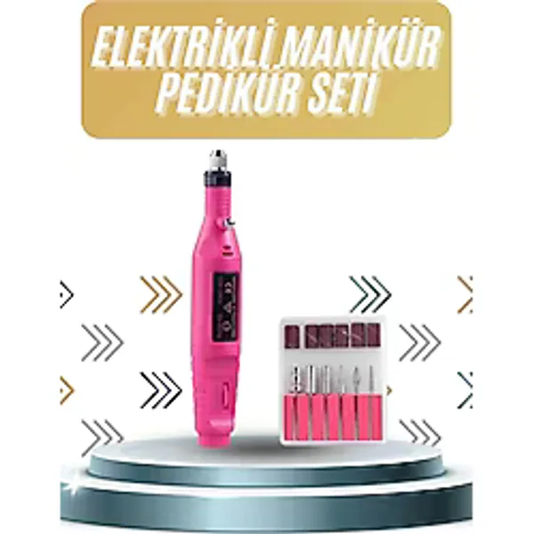 Protez Tırnak Ayak Nasır Ve Tırnak Mantar Makinesi Elektrikli 12v Tırnak Törpü - AHBTIE9468-8