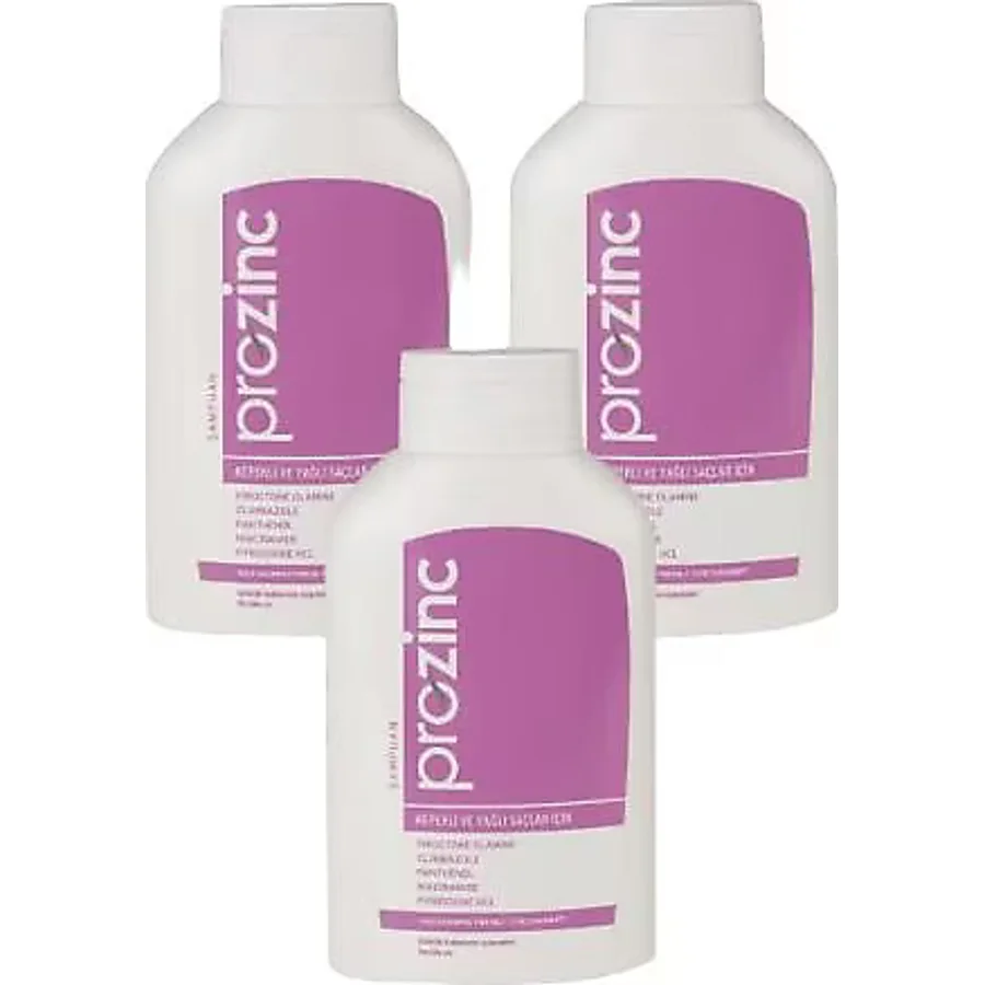 Prozinc Arındırıcı 3x300 ml Şampuan
