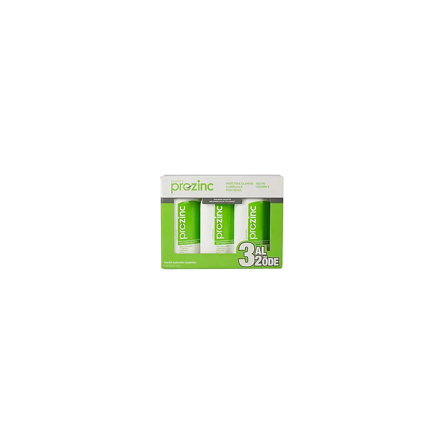 Prozinc Nemlendirici 3x300 ml Şampuan