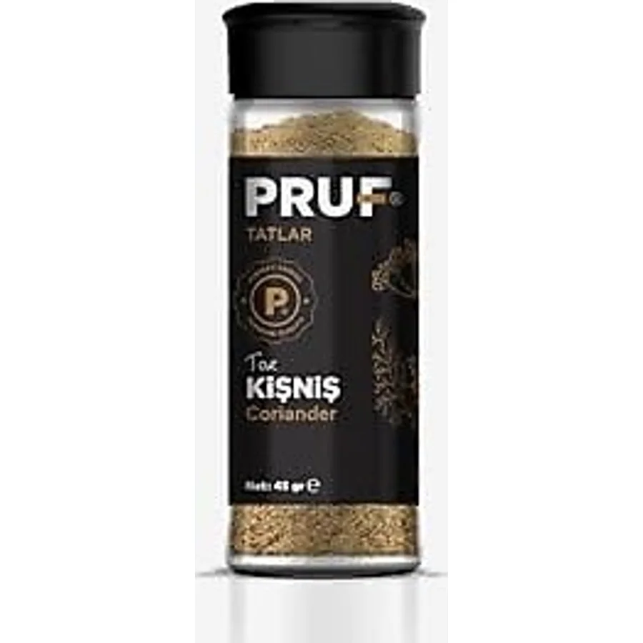 Pruf Kişniş 45 Gr. Cam Şişe Tek Ebat
