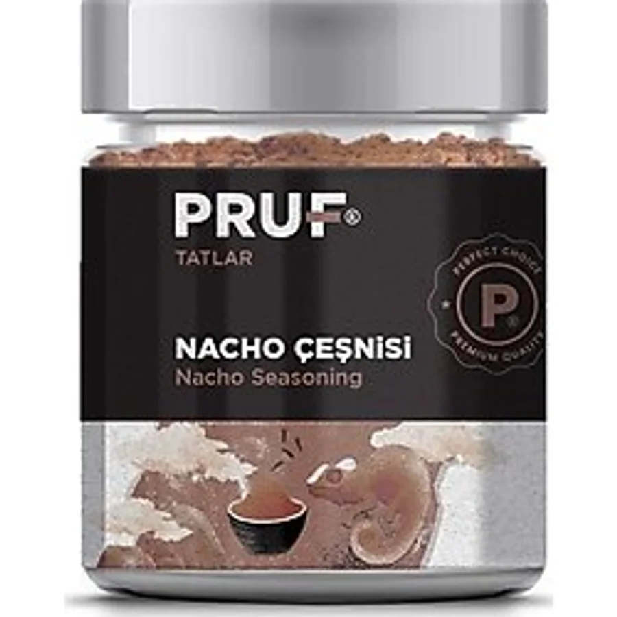 Pruf Nacho Çeşnisi 145 Gr. Cam Kavanoz - 1 Adet