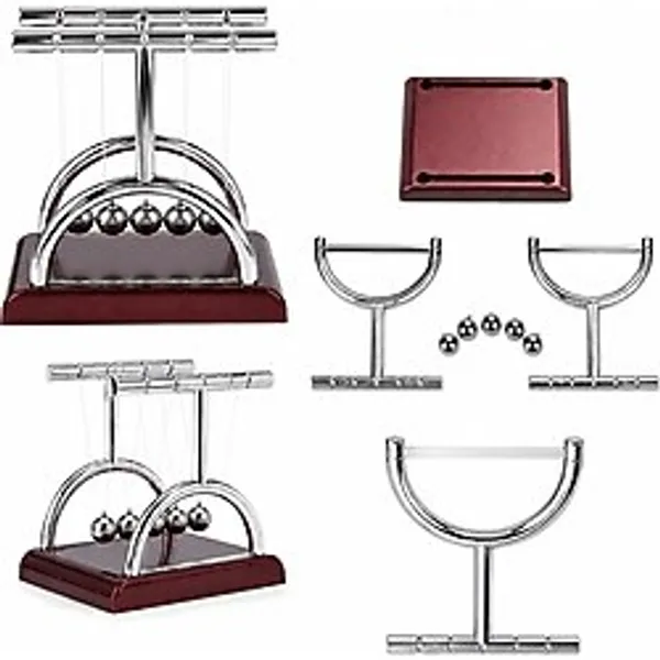 Ps Balance Balls Orta Newton - Metal Denge Topları Masa Üstü