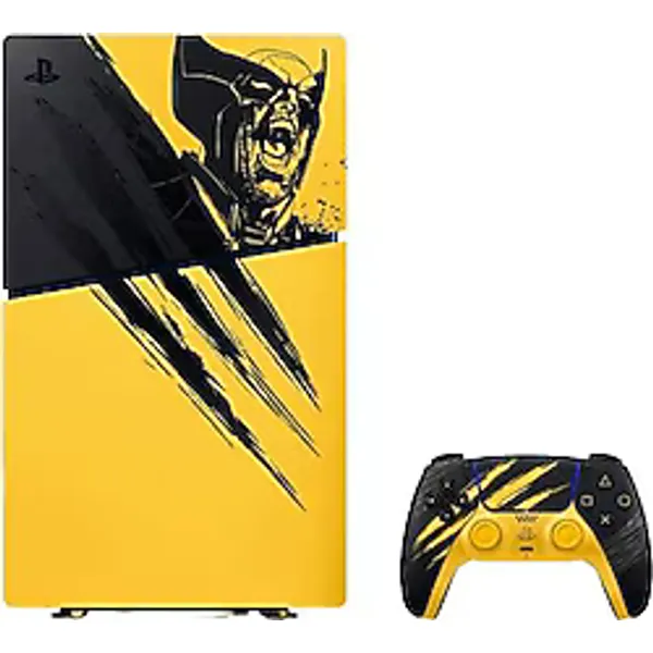 PS5 Slim Digital Marvel's Wolverine Battle Yellow Limited Edition Oyun Konsolu