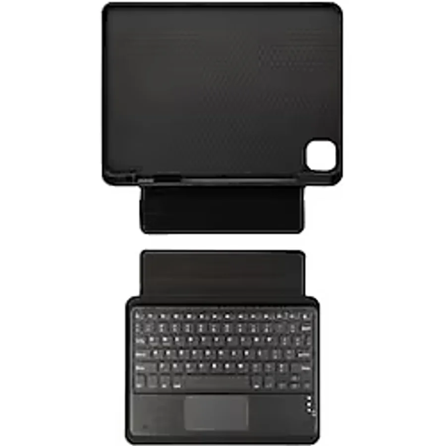 PSR aksesuar Siyah 11 inç Border Keyboard Bluetooh Bağlantılı Standlı Klavyeli Tablet Kılı iPad Pro 3. nesil ile uyumlu