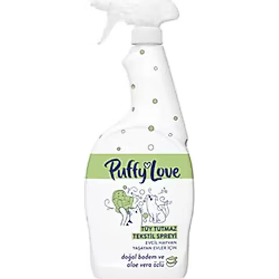 Puffy Love 750 ml Hayvan Dostu Tüy Tutmaz Tekstil Spreyi