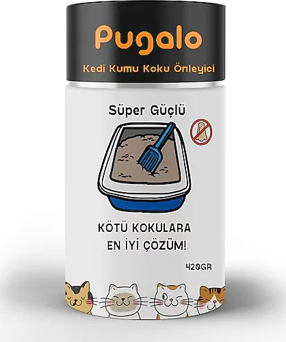 Pugalo 420 gr Aktif Karbonlu Kedi Kumu Koku Giderici