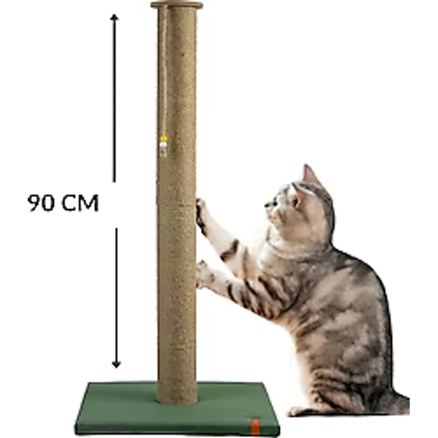 Pugalo 90 cm Catnipli Büyük Kedi Tırmalama Tahtası