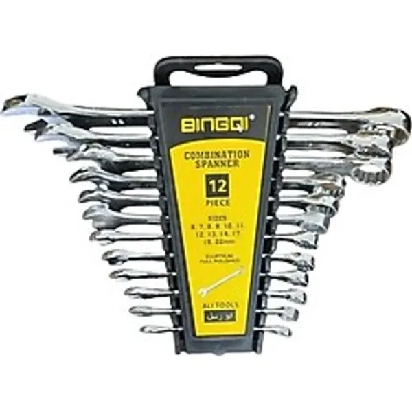 Pukka 12 Parça Kombine Anahtar Takımı 12 Li Düz-Yıldız 6X22 mm