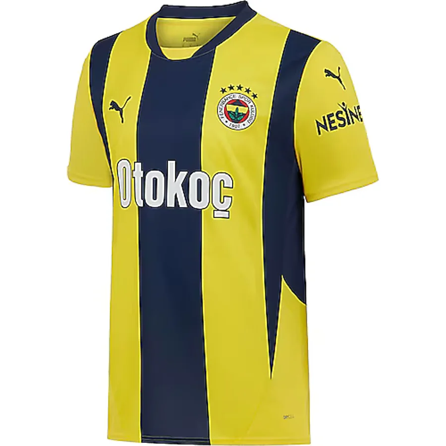 Puma 775360-01 2024/2025 İç Saha Erkek Çubuklu Fenerbahçe Forması
