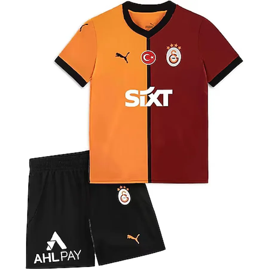 Puma 779668-01 2024/2025 İç Saha Parçalı Galatasaray Çocuk Forma Seti