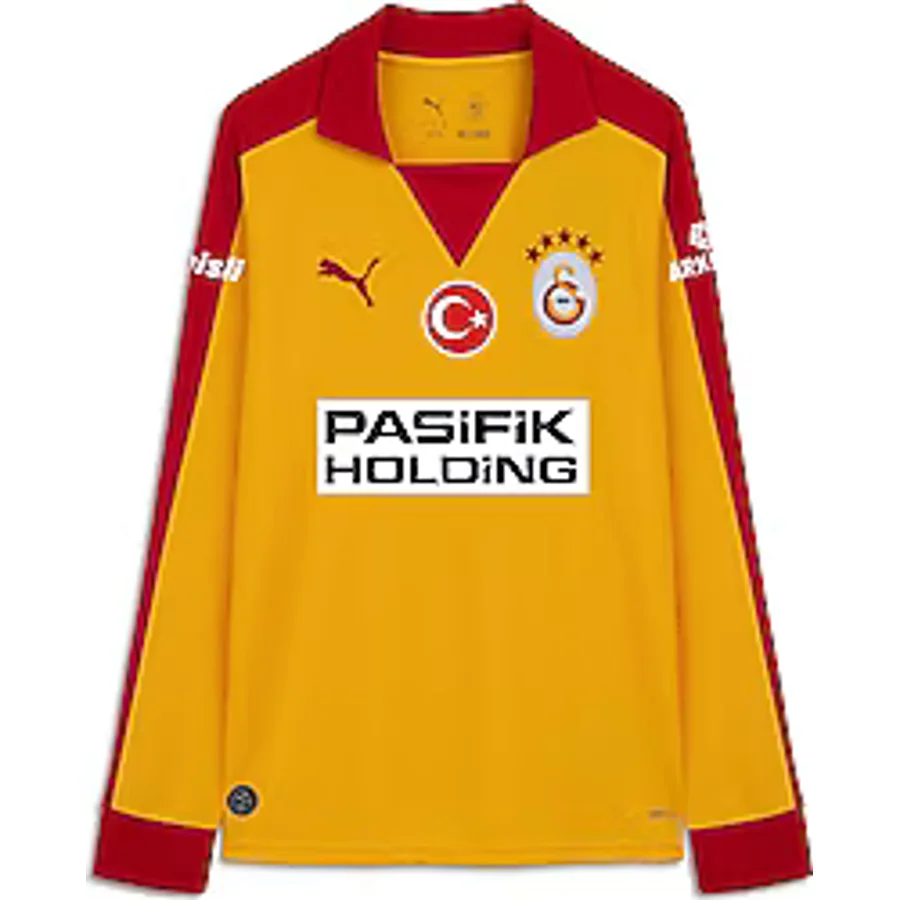 Puma 788196-81 Sarı Retro Uzun Kollu Galatasaray Forması