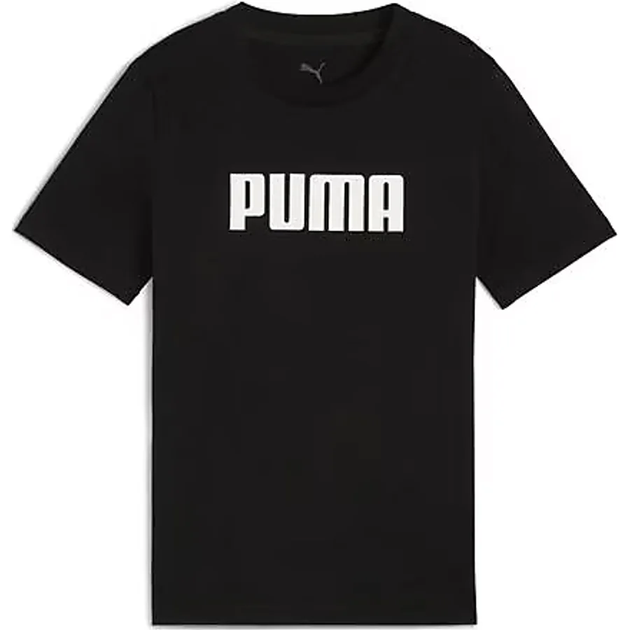 Puma Essentials Logo 688340 Kısa Kollu Bisiklet Yaka Çocuk Tişört